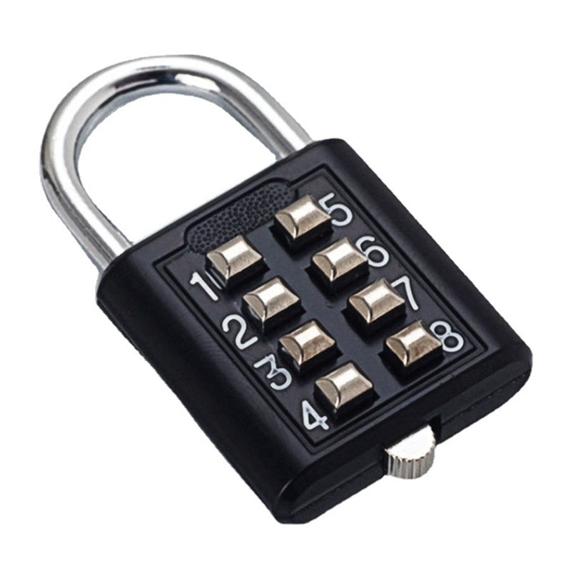 Mechanical 8-digit Key Lock Password Lock Padlock